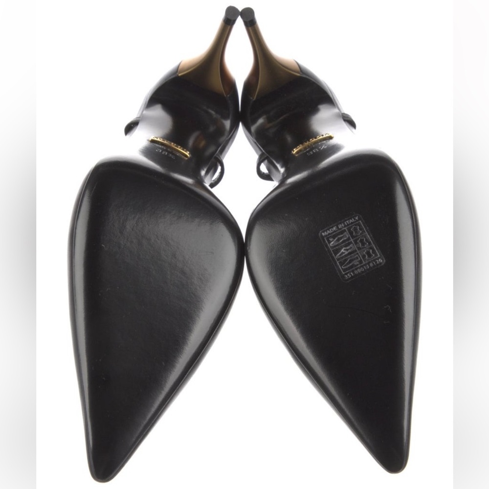 Gucci Leather Slingback Heels - Picture 5 of 5